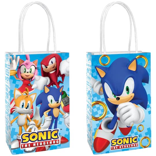 8.3&#x22; Sonic Printed Paper Kraft Bags
